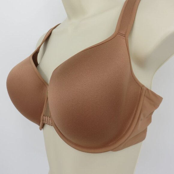 Thirdlove 38D 24/7 Perfect Coverage Bra Underwire Lined Brown Tan Gold Charm - Picture 5 of 12